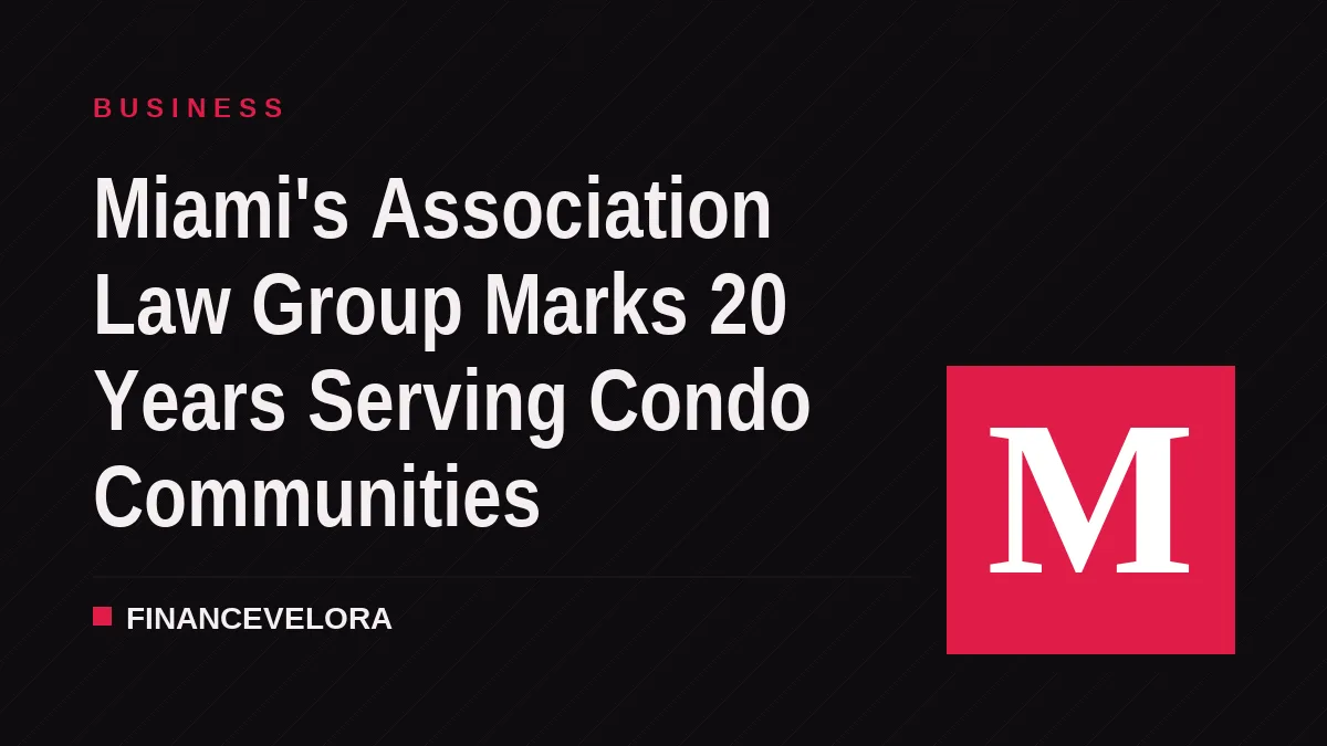 Miami's Association Law Group Marks 20 Years Serving Condo Communities