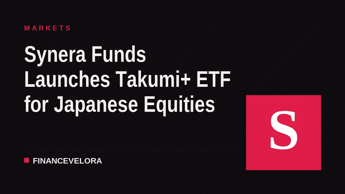 Synera Funds Launches Takumi+ ETF for Japanese Equities