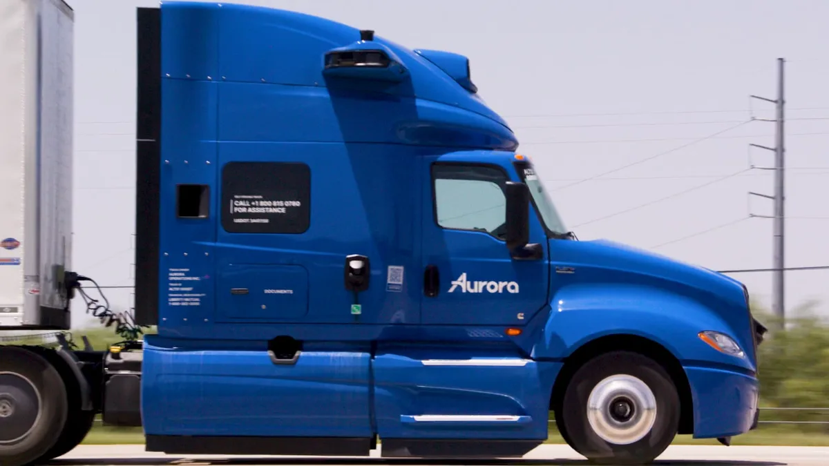Aurora CEO Eyes Profitability by 2028 via Autonomous Truck Scale