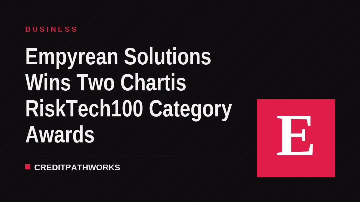 Empyrean Solutions Wins Two Chartis RiskTech100 Category Awards