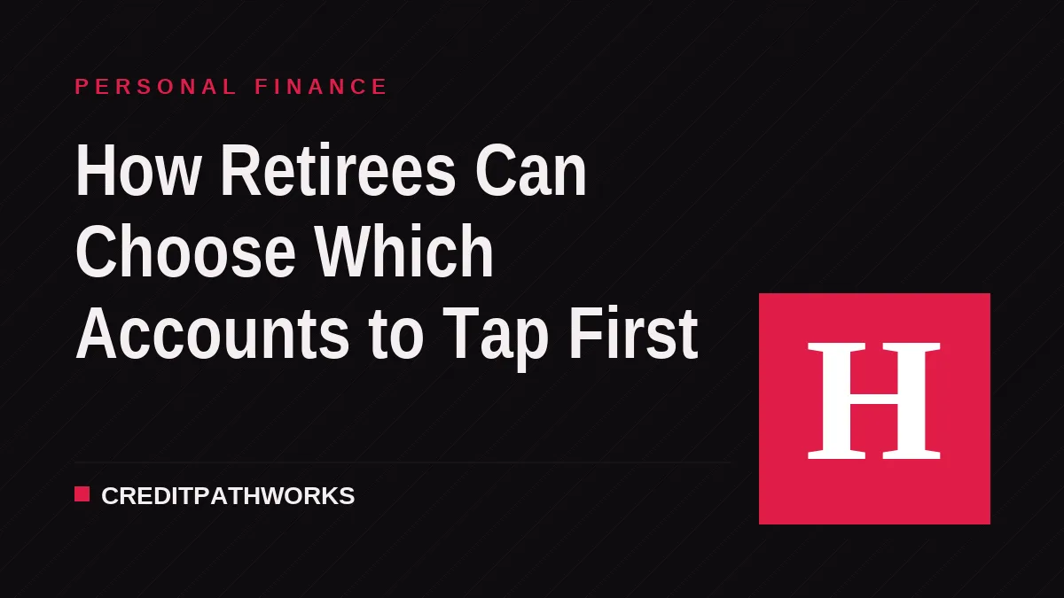 How Retirees Can Choose Which Accounts to Tap First